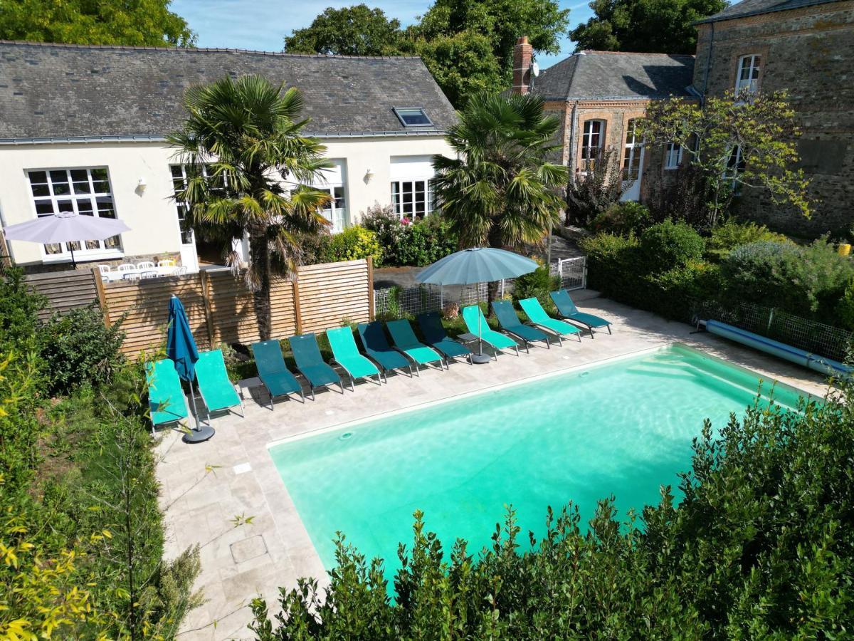La Recreation _ Ancienne Ecole De 1850 Renovee En Maison D'Hotes Missillac エクステリア 写真